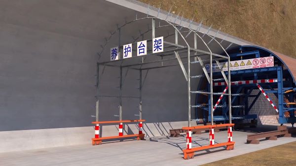 潞西隧道施工动画制作公司 - 隧道施工工艺和施工方法 - 隧道施工汇报动画视频 - bim 工程施工动画